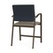 Lesro Newport Wide Hip Chair Metal Frame, Bronze, RS Night Sky Back, MD Farro Seat NP1261 - alternate 3